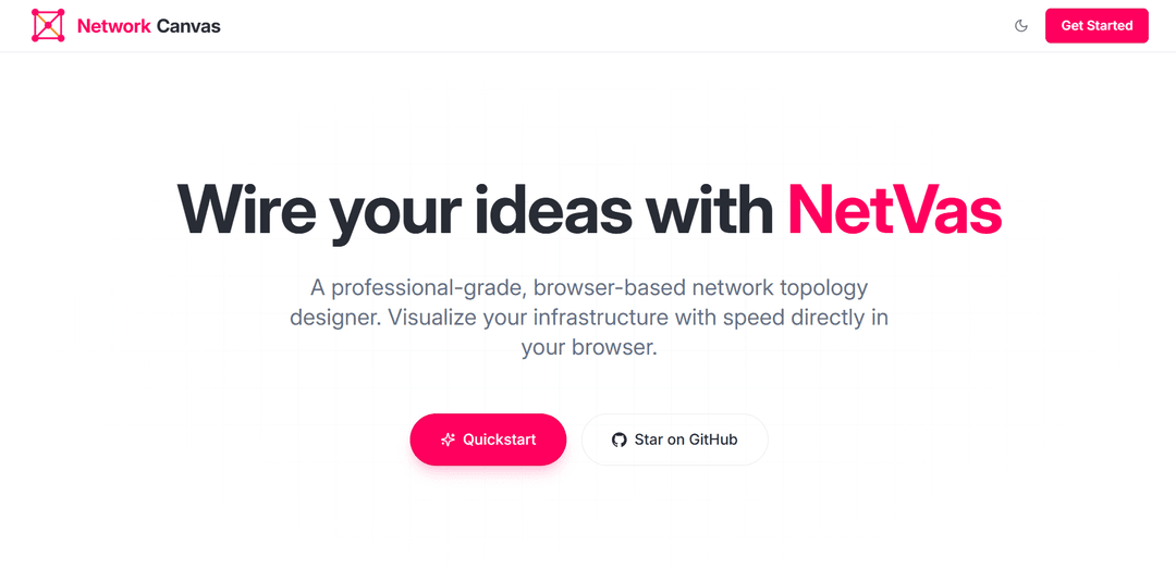 Network Topology Canvas